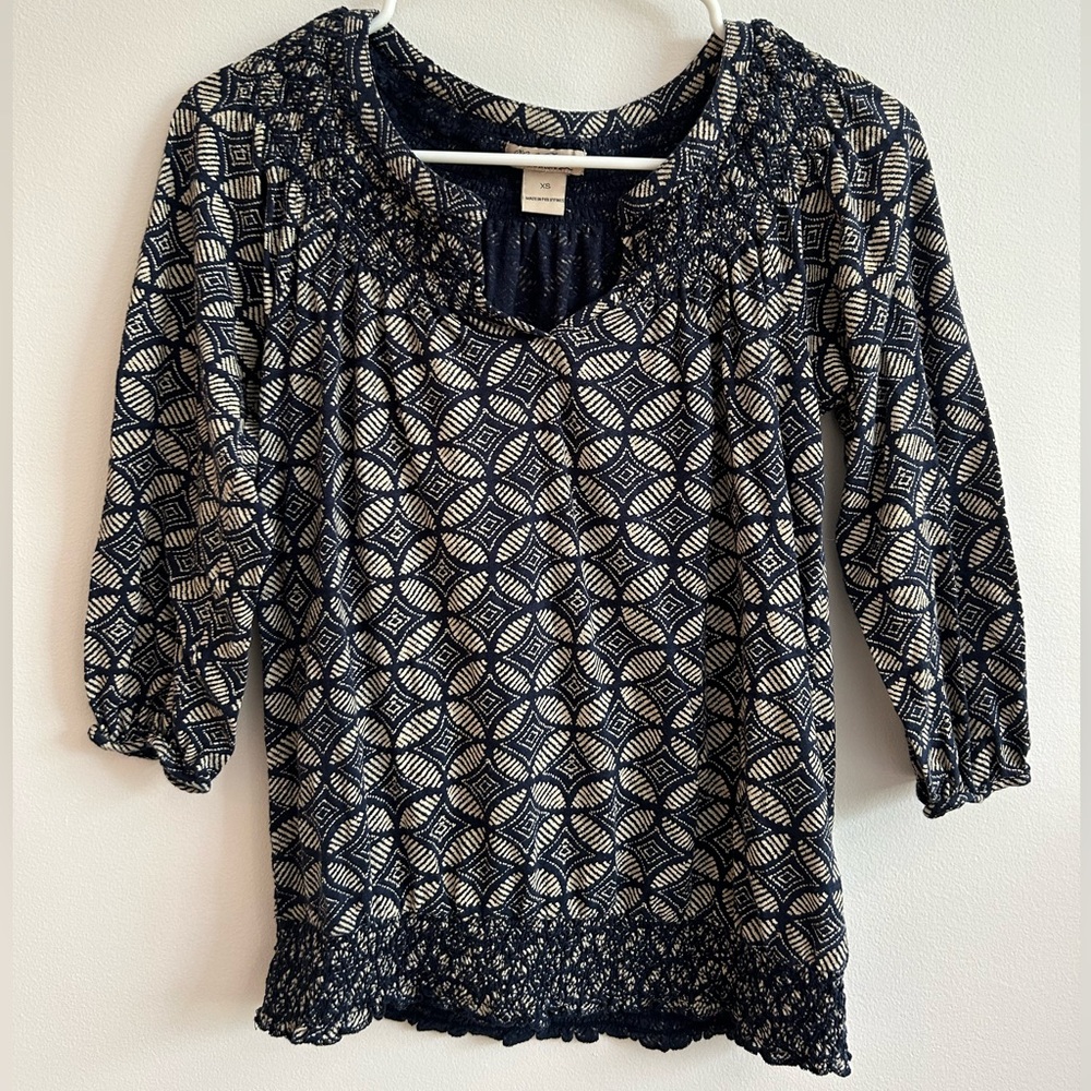 Lucky Brand patterned top
